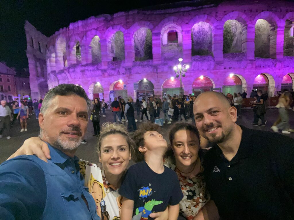 Verona, l'arena (e amici belli)